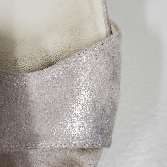 Silver Cork Sandals - Picture 3 of 11